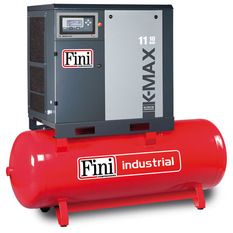 Винтовой компрессор на ресивере с прямым приводом FINI K-MAX 1108-500F