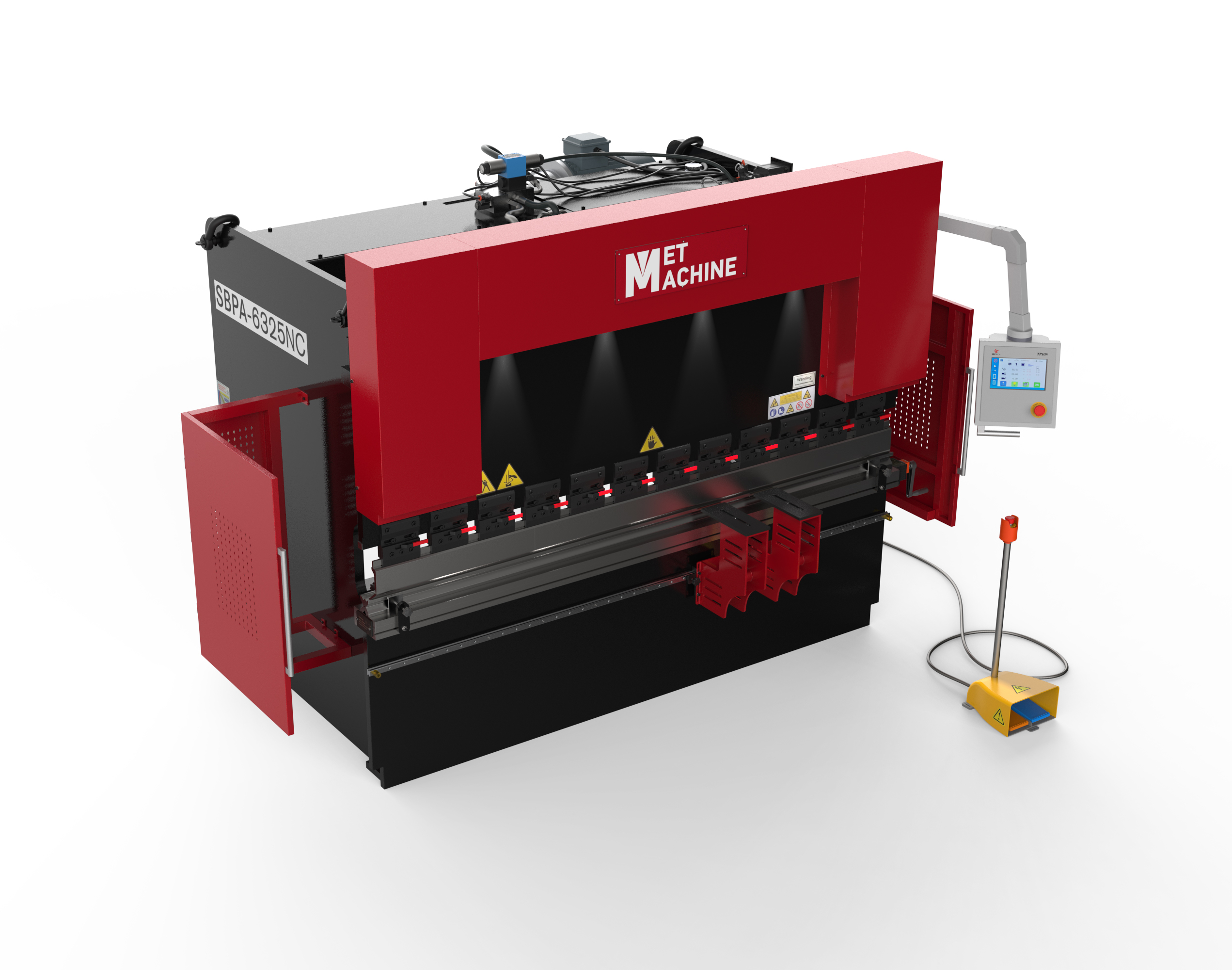 Гидравлический листогибочный пресс с ЧПУ MetMachine SBPA-6325NRC E310P - 4