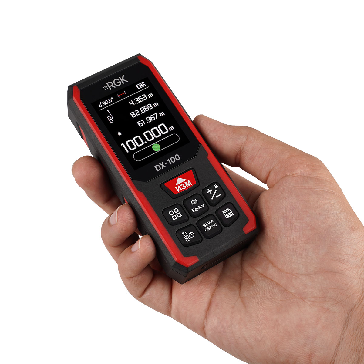 Лазерный дальномер RGK DX-100 - 2