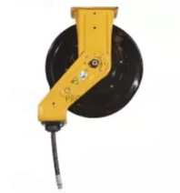 XD10 HOSE REEL,GREASE,1/4X15 M,YELLOW,NPT