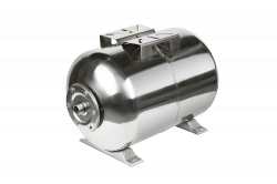 Гидроаккумулятор UNIPUMP 80л (нерж.) горизонтальный