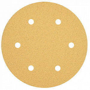 *GRIPPAPER225P040H6-50 Абразивный круг SCHTAER GRIPPaper 225 мм на бумажной основе 6 отверстий,50 шт