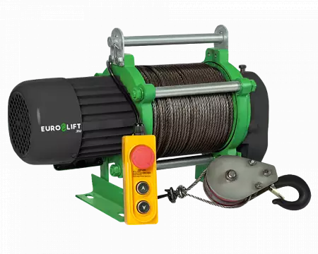 Лебедка электрическая KCD 300/600 кг, 70/35 м 380В